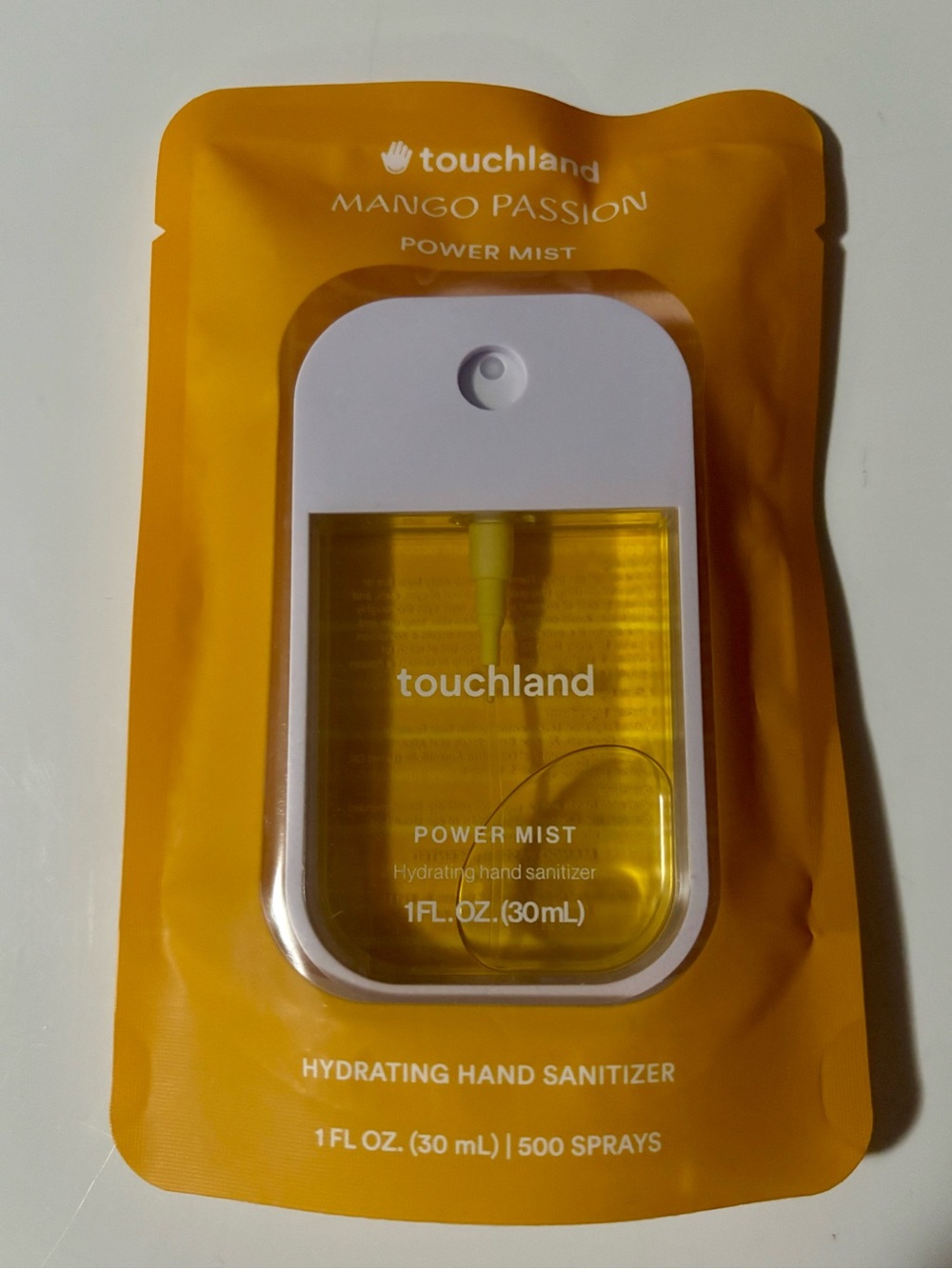 NWT Touchland Mango Passion Hydrating Hand Sanitizer spray